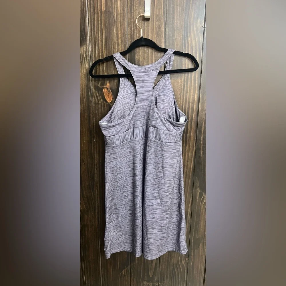 Gray Athletic Racer Dress-Size:Large
